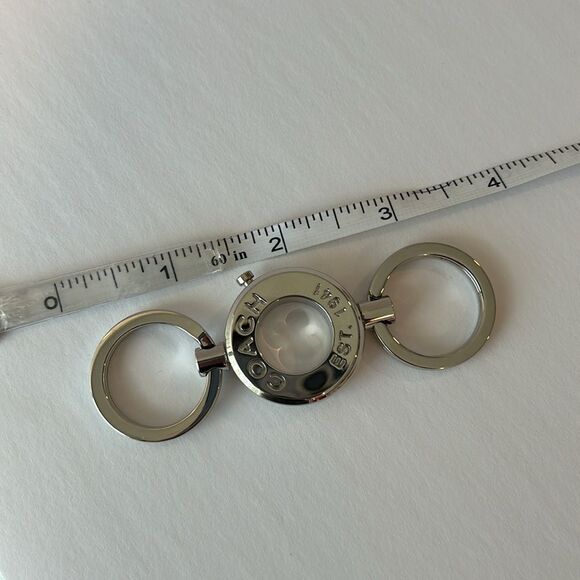 NWOT COACH Vintage Silver Valet Keychain
Fol Purse Charm - Detachable - Picture 6 of 6